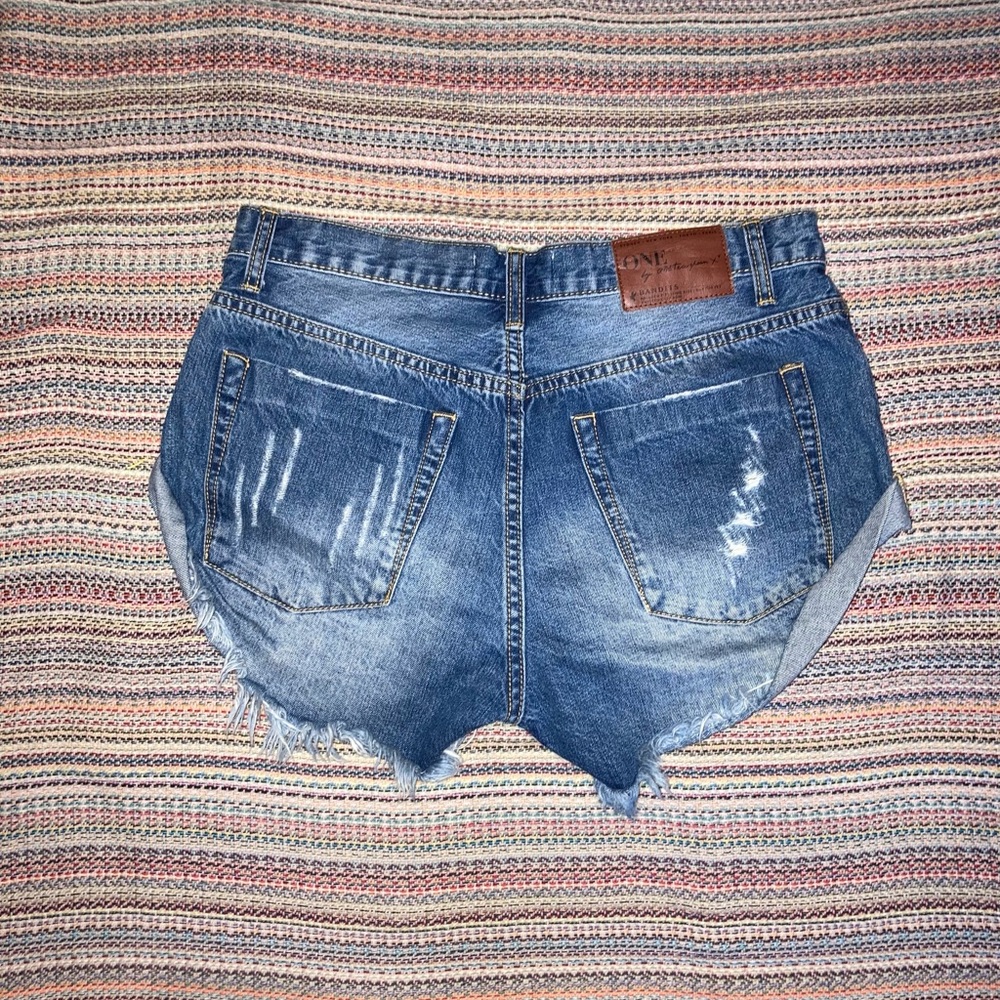 ONE X ONE TEASPOON Bandits Shorts, Size 27 - Picture 4 of 12